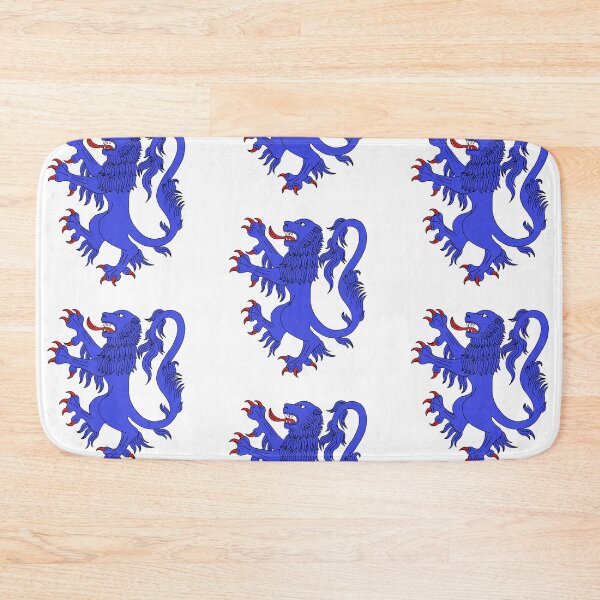 Item preview, Lion Rampant Azure designed and sold by Azure Lion Productions.