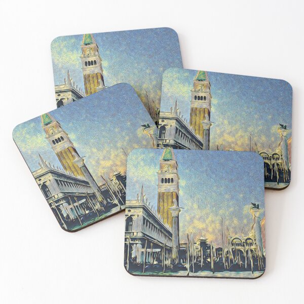 Item preview, ARRIVING IN SAN MARCOS SQUARE designed and sold by ArtbyRolleen.