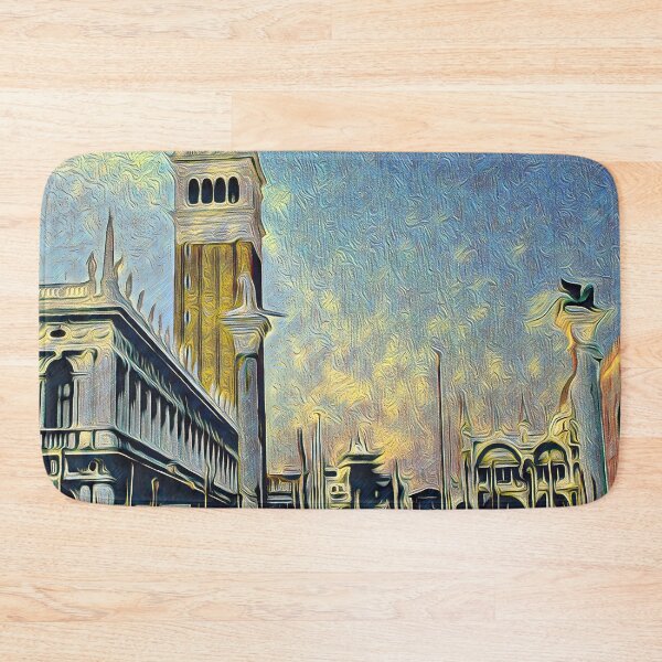 Item preview, ARRIVING IN SAN MARCOS SQUARE designed and sold by ArtbyRolleen.