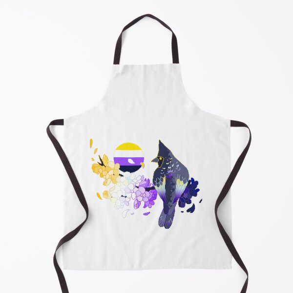 Item preview, Nonbinary Flag LGBT Pride Cardinal Pixel Art designed and sold by OceanicScribble.