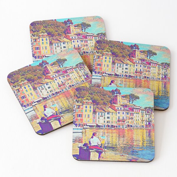Item preview, ARTIST AT PORTOFINO designed and sold by ArtbyRolleen.