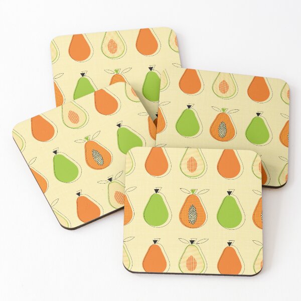 Item preview, Papaya and avocado  designed and sold by chiara-de-david.