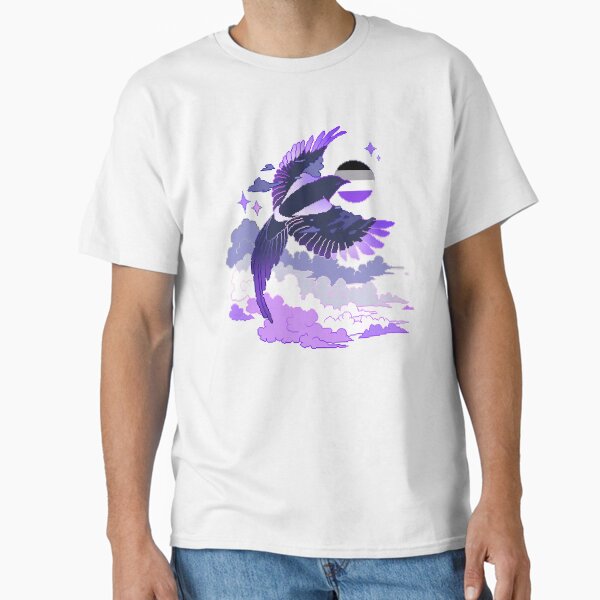 Artikel-Vorschau von Asexuelle Flagge LGBT Pride Elster Pixel Art, designt und verkauft von OceanicScribble.