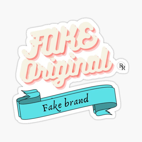 OriginalFake Sticker Set