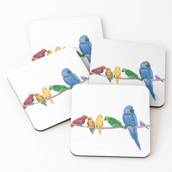 Item preview, Pride Parrots designed and sold by banoffeebunny.