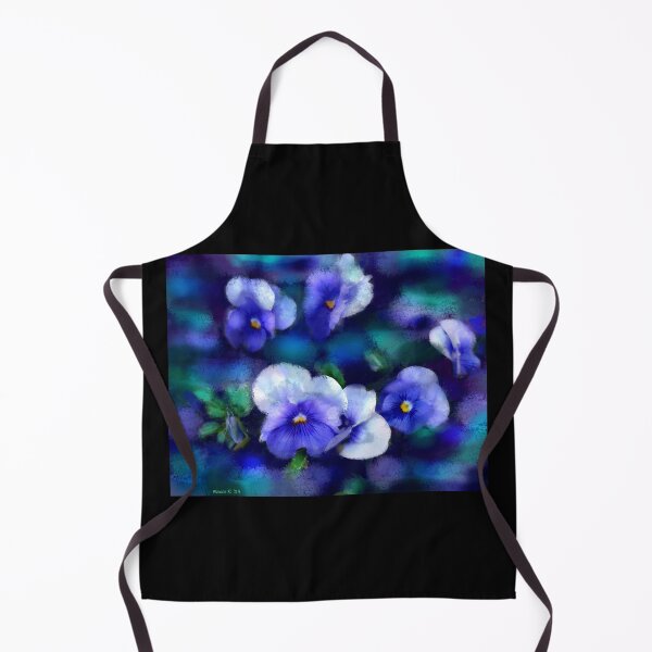 Item preview, Lavender Blue Pansies designed and sold by oceanlady65.