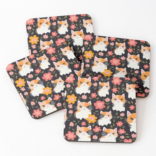 Item preview, Cats Pattern designed and sold by SpicyGraphicArt.