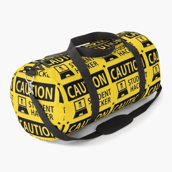 Item preview, Caution, Student hacker designed and sold by Hack3rRunway.