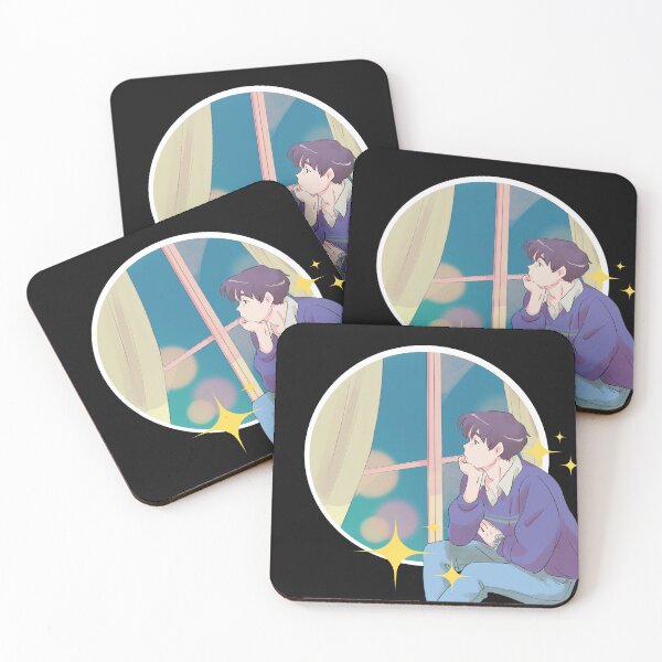 Item preview, 90s Style Retro Anime Boy Deep in Thought Anibae designed and sold by ChibiCollectors.