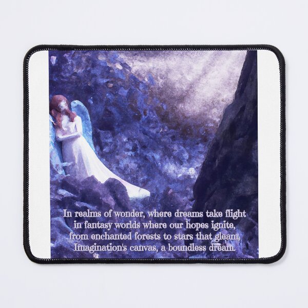 Item preview, In realms of wonder where dreams take flight... designed and sold by Scott Auld's Merch Shop.