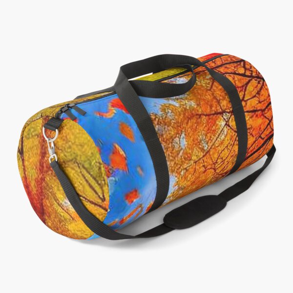 Item preview, Autumn nostalgic view of colorful falling leaves in the wind   designed and sold by JaroDesign2023.