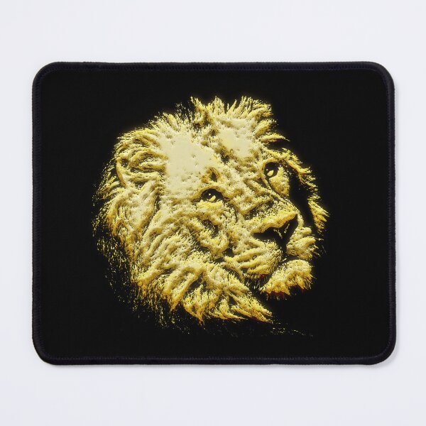 Item preview, Golden lion balck t-shirt | golden 3d lion art | Golden Lion Black T-Shir designed and sold by KARTICK DUTTA.