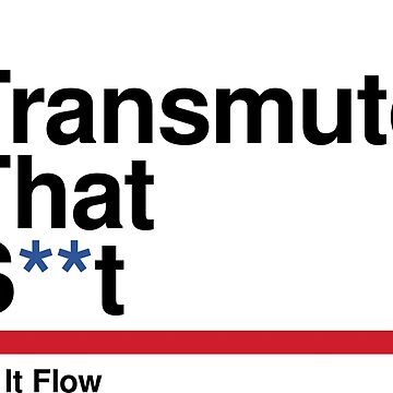 Artwork thumbnail, Transmute That S**t - To The Stars (Black) by ToInfinity