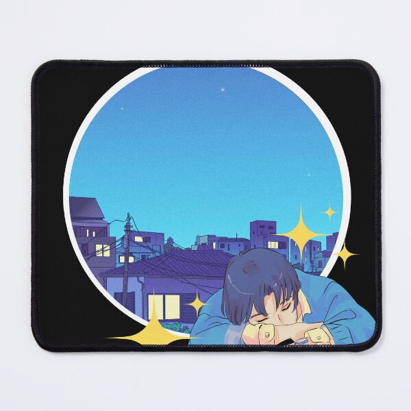 Item preview, 90s Style Retro Anime Boy Sleeping Anibae designed and sold by ChibiCollectors.
