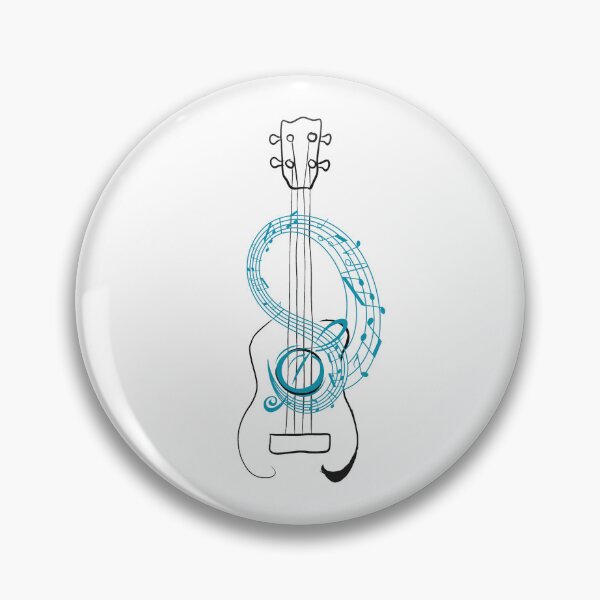 Item preview, Ukulele with sheet music designed and sold by piesdesignart.
