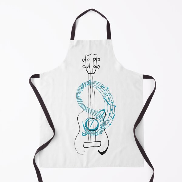 Item preview, Ukulele with sheet music designed and sold by piesdesignart.