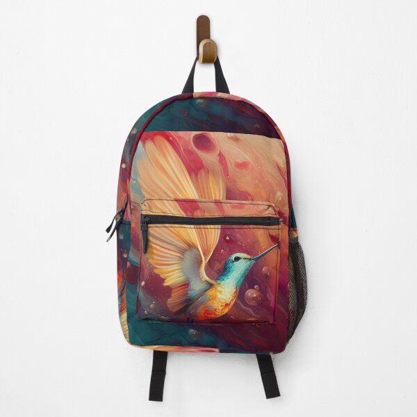 Item preview, Humming bird vibrant colors  designed and sold by ZombiOctopi.