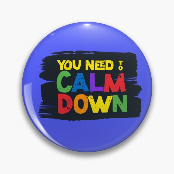 Item preview, You Need to Calm Down Rainbow Colors designed and sold by JillyBDesigns.