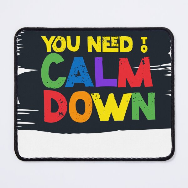 Item preview, You Need to Calm Down Rainbow Colors designed and sold by JillyBDesigns.