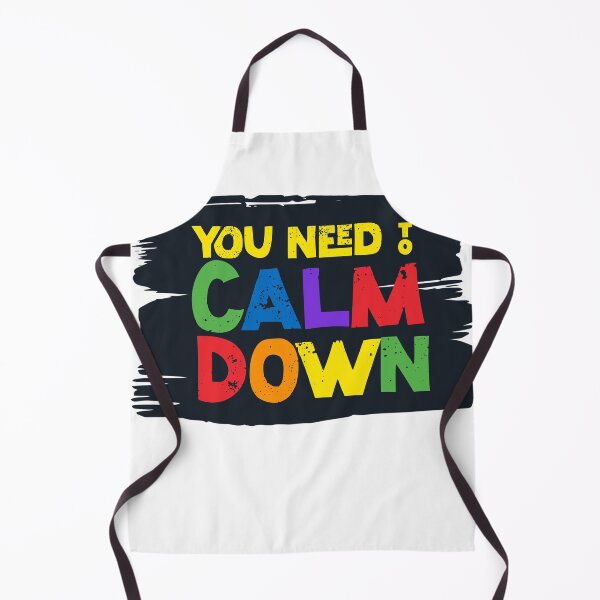 Item preview, You Need to Calm Down Rainbow Colors designed and sold by JillyBDesigns.
