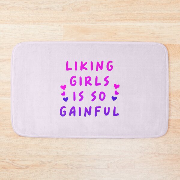Item preview, Liking Girls Is So Gainful Bad Buddy Ink Quote designed and sold by annylands.