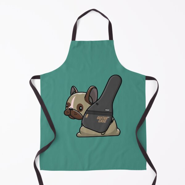 Item preview, Musician dog carrying his guitar case designed and sold by Donutlovers.