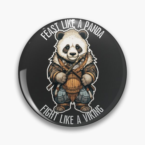 Item preview, Viking Panda - Feast Like a Panda, Fight Like a Viking designed and sold by KamilMalinowski.