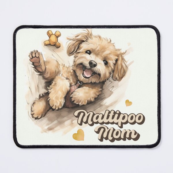 Item preview, Maltipoo Mom - Joyful Playtime designed and sold by MelodySimmons.