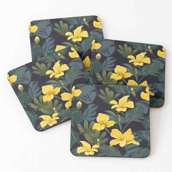 Item preview, Yellow flowers with green foliage designed and sold by Nosy is Everything.