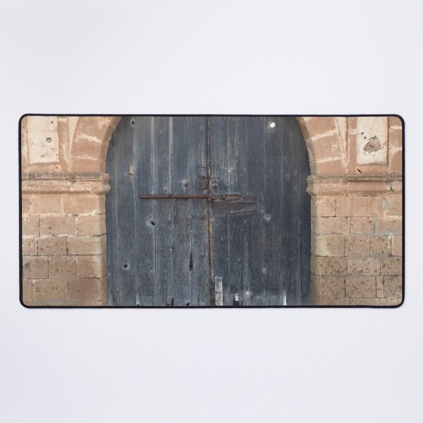 Item preview, Old abandoned door with a weathered wall  designed and sold by Donutlovers.