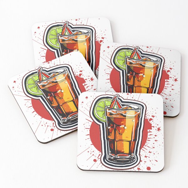 Item preview, Retro Vibes: Cuba Libre Cocktail designed and sold by CatPrintAlchemy.