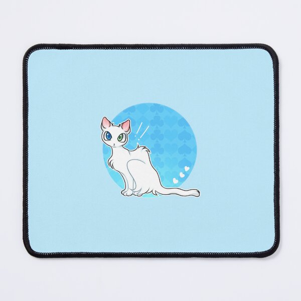 Item preview, Sky blue curious cat designed and sold by Albuualbuu.