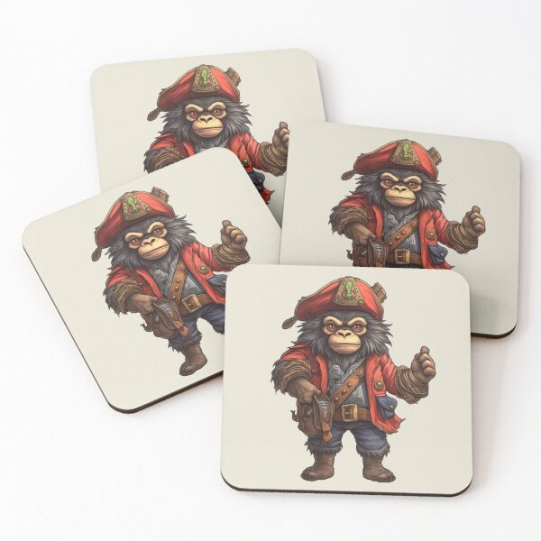 Item preview, dnd Hadozee pirate sticker designed and sold by TellezStickers.
