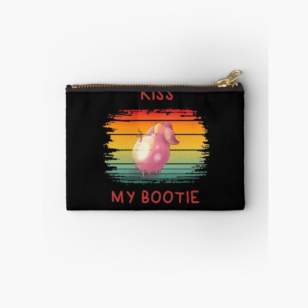 Item preview, Kiss My Bootie Funny Pig text designed and sold by SunnyFunnyArt.