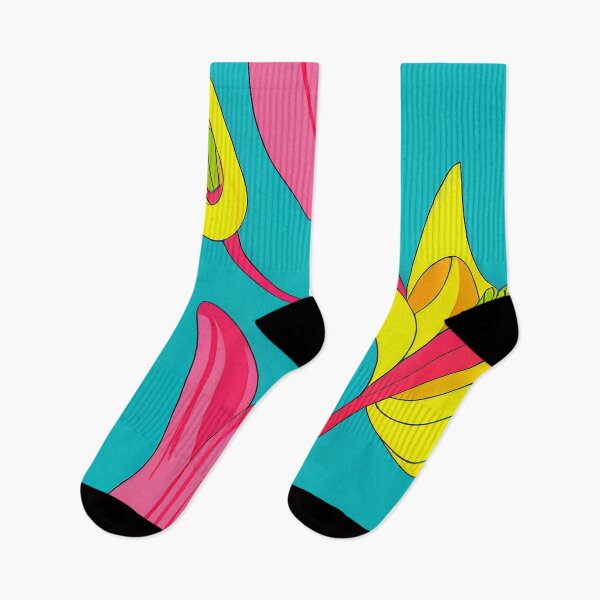 Item preview, Pop Art Flowers | Pink and Yellow designed and sold by Artimpressionz.