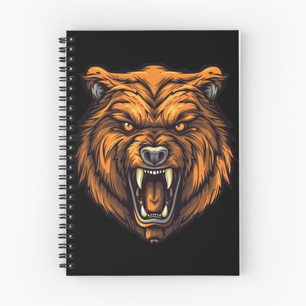 Item preview, Raging Grizzly Bear designed and sold by candlewithhare.