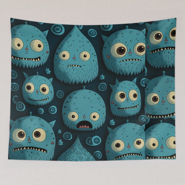 Item preview, Blue Scaries designed and sold by ChaosBuffet.