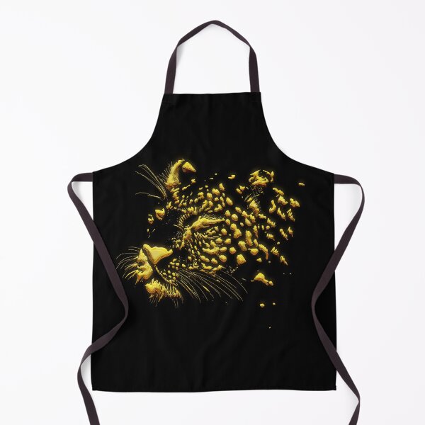 Item preview, abstarct tiger 3d art golden illustartion | tiger 3d art t-shirt | tiger 3d art  designed and sold by KARTICK DUTTA.