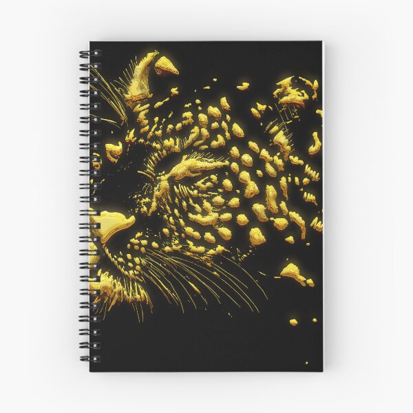 Item preview, abstarct tiger 3d art golden illustartion | tiger 3d art t-shirt | tiger 3d art  designed and sold by KARTICK DUTTA.
