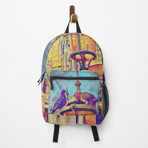 Item preview, BIRDS AT ST MARK'S BASILICA designed and sold by ArtbyRolleen.