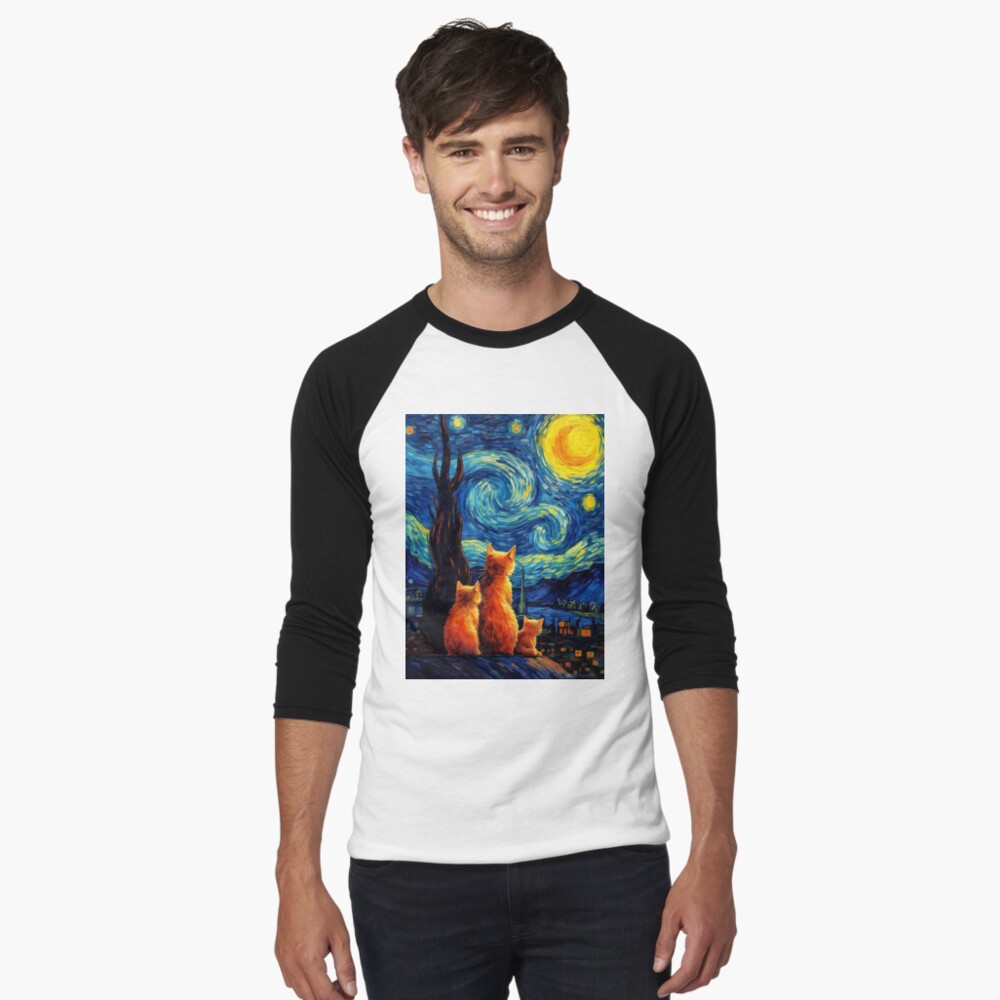 Item preview, Baseball ¾ Sleeve T-Shirt designed and sold by Catloco.