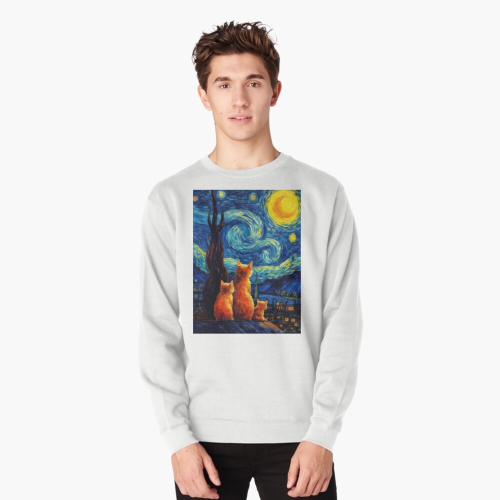 Aperçu de l'œuvre Sweatshirt épais créée et vendue par Catloco.