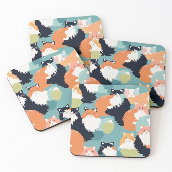 Item preview, Cats Pattern designed and sold by SpicyGraphicArt.