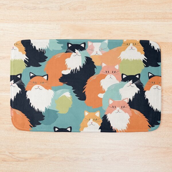 Item preview, Cats Pattern designed and sold by SpicyGraphicArt.