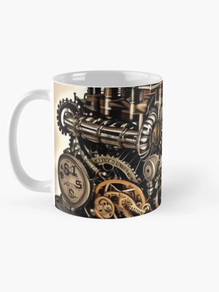 Thumbnail 5 of 6, Coffee Mug, abstract machine designed and sold by RssWebShop.