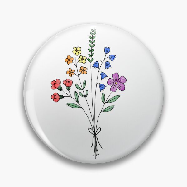Item preview, Subtle pride flower bouquet  designed and sold by Allie Rockhill.