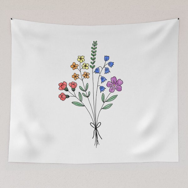 Item preview, Subtle pride flower bouquet  designed and sold by Allie Rockhill.