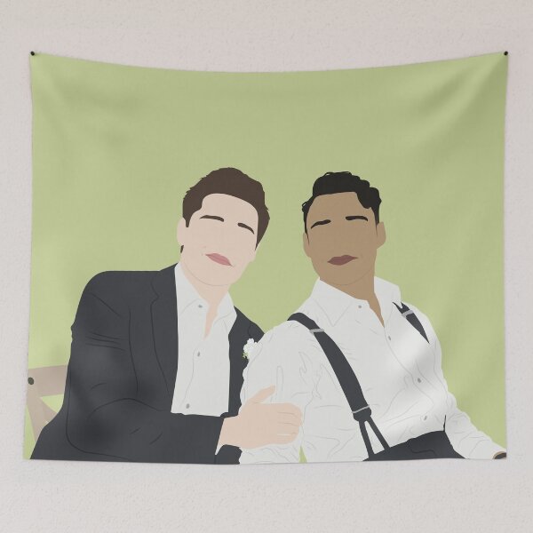 Item preview, Tk and Carlos listening Tommy singing at their wedding | tarlos designed and sold by Pinu92.