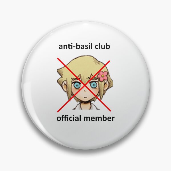 Item preview, anti basil club omori  designed and sold by swag64.