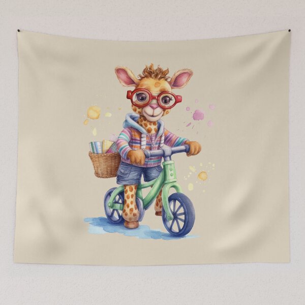 Item preview, Biking Baby Giraffe designed and sold by JandJil.